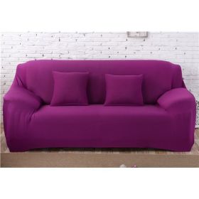 Solid Corner Sofa Covers Couch Slipcovers Elastica Material Sofa Skin Protector Cover Sofa Armchair (Option: 14-Pillowcase×2)